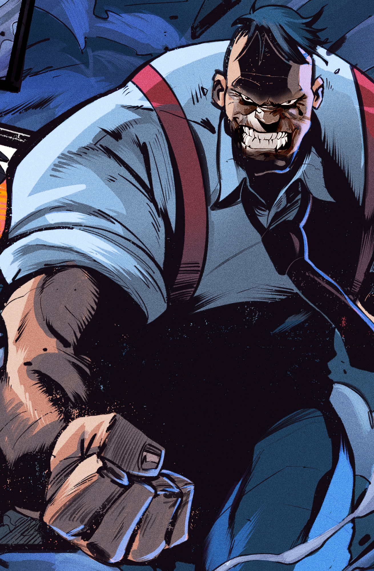 Dark Atom Studios' supervillain El Catracho.