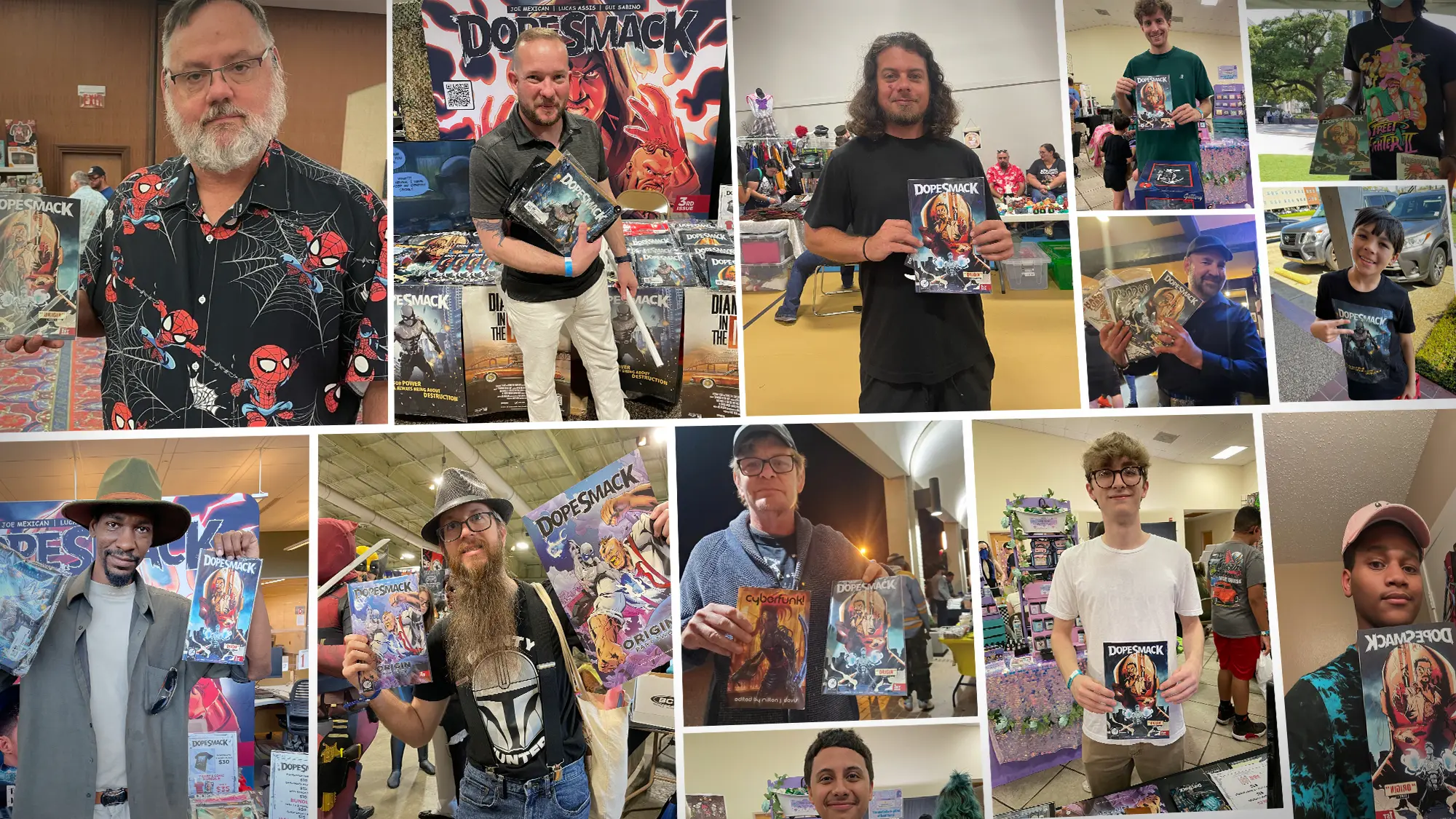 DopeSmack comic con fans